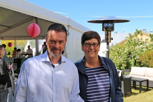 P-O Sjöö och Helle Klein