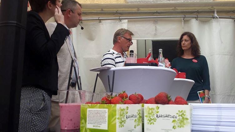 Tommy Andersson på seminarium i Almedalen.