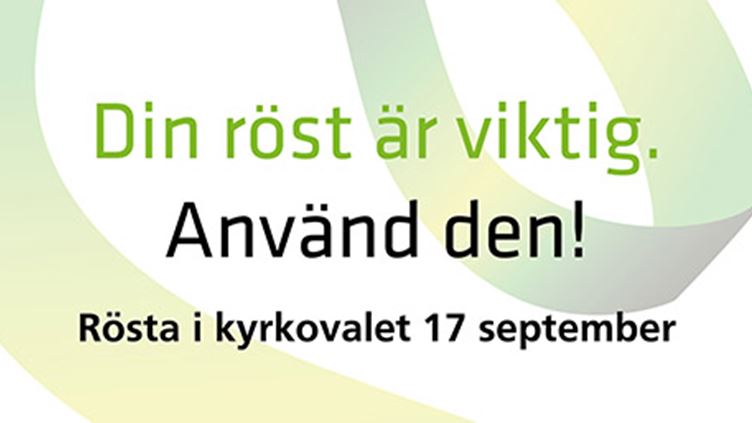 Din röst är viktig. Använd den.